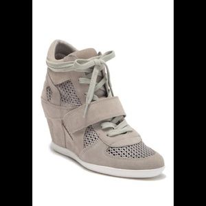 Ash Bowie Suede Wedge Sneaker
